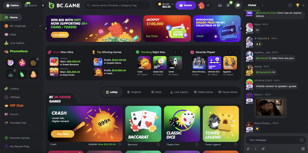 Exploring the Excitement of BC.Game Crypto Casino 17
